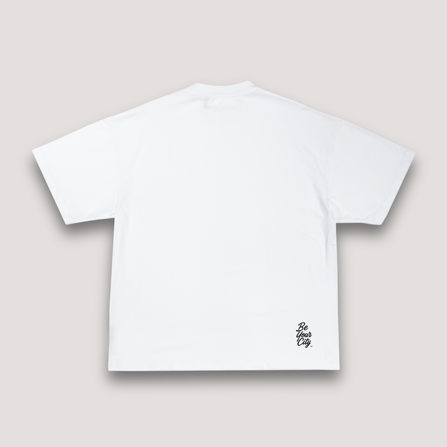 T-shirt Oversize Liège – Blanc & Noir | 100% Coton Bio Premium