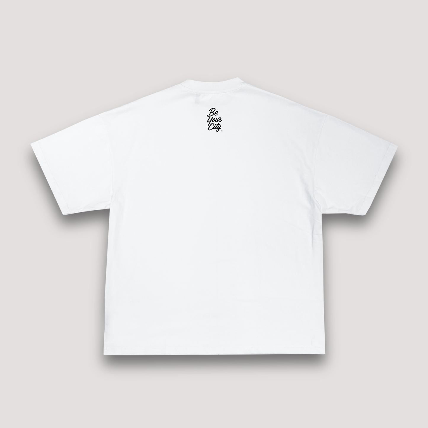 T-shirt Blanc Oversize Mons | 100% Coton Bio Premium